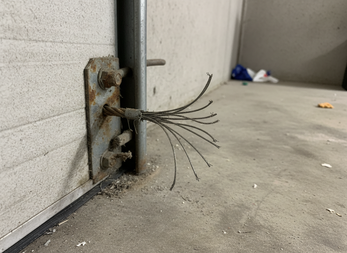 Signs Your Garage Door Cable Is Damaged